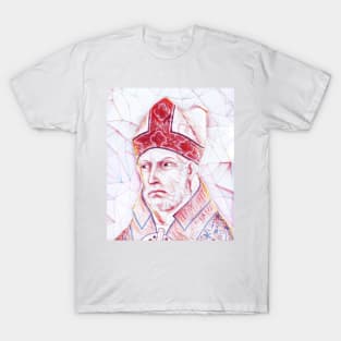 St. Augustine Portrait | St. Augustine Artwork | Line Art T-Shirt